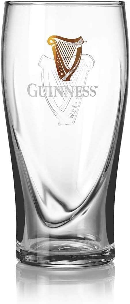 Guinness Embossed Pint Glass