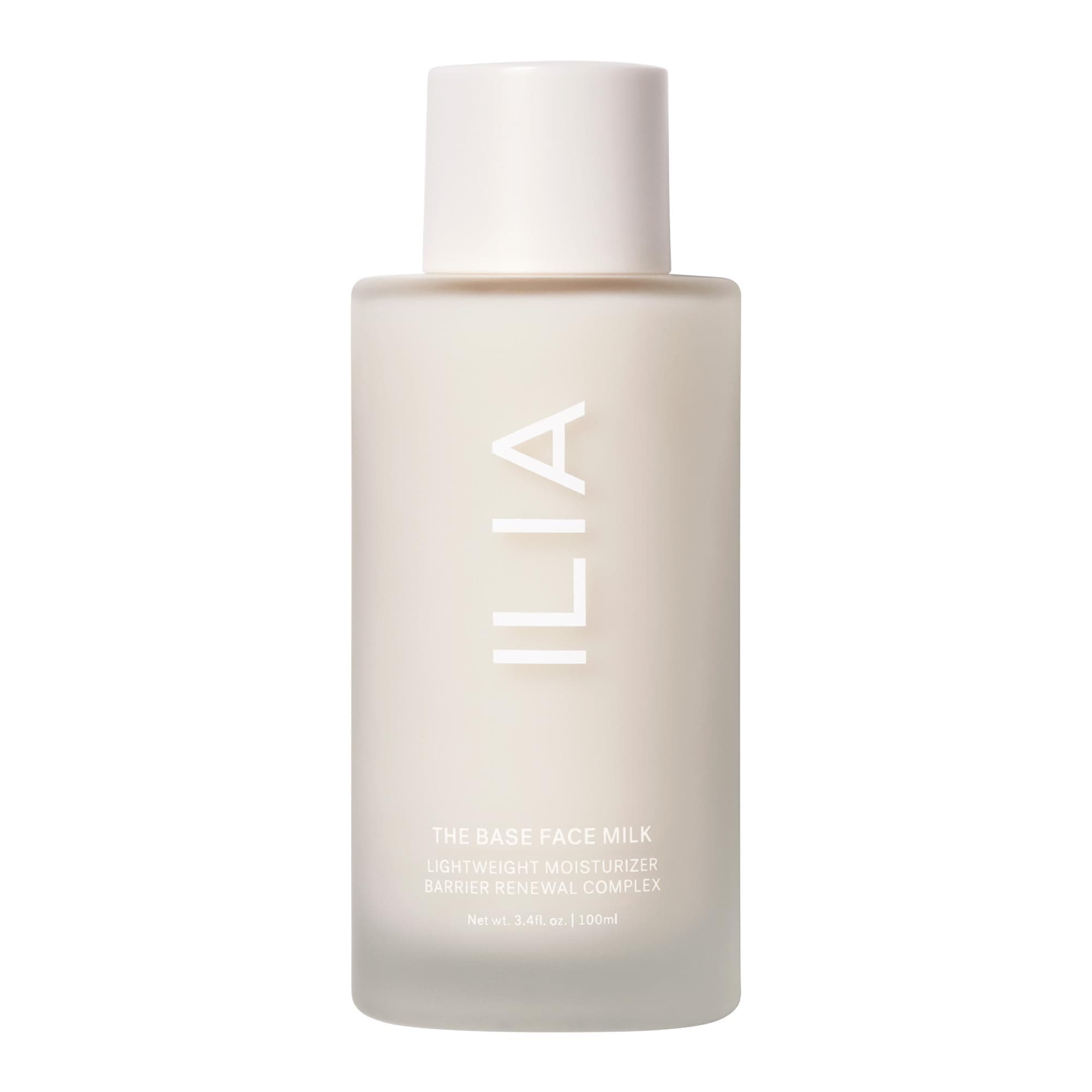 ILIA - The Base Face Milk Essence + Lightweight, Layerable Moisturizer | Hydrate, Smooth, Soothe, Strengthen | Non-Toxic, Vegan, Cruelty-Free, Clean Makeup (Full Size, 3.4 fl oz | 100 ml)