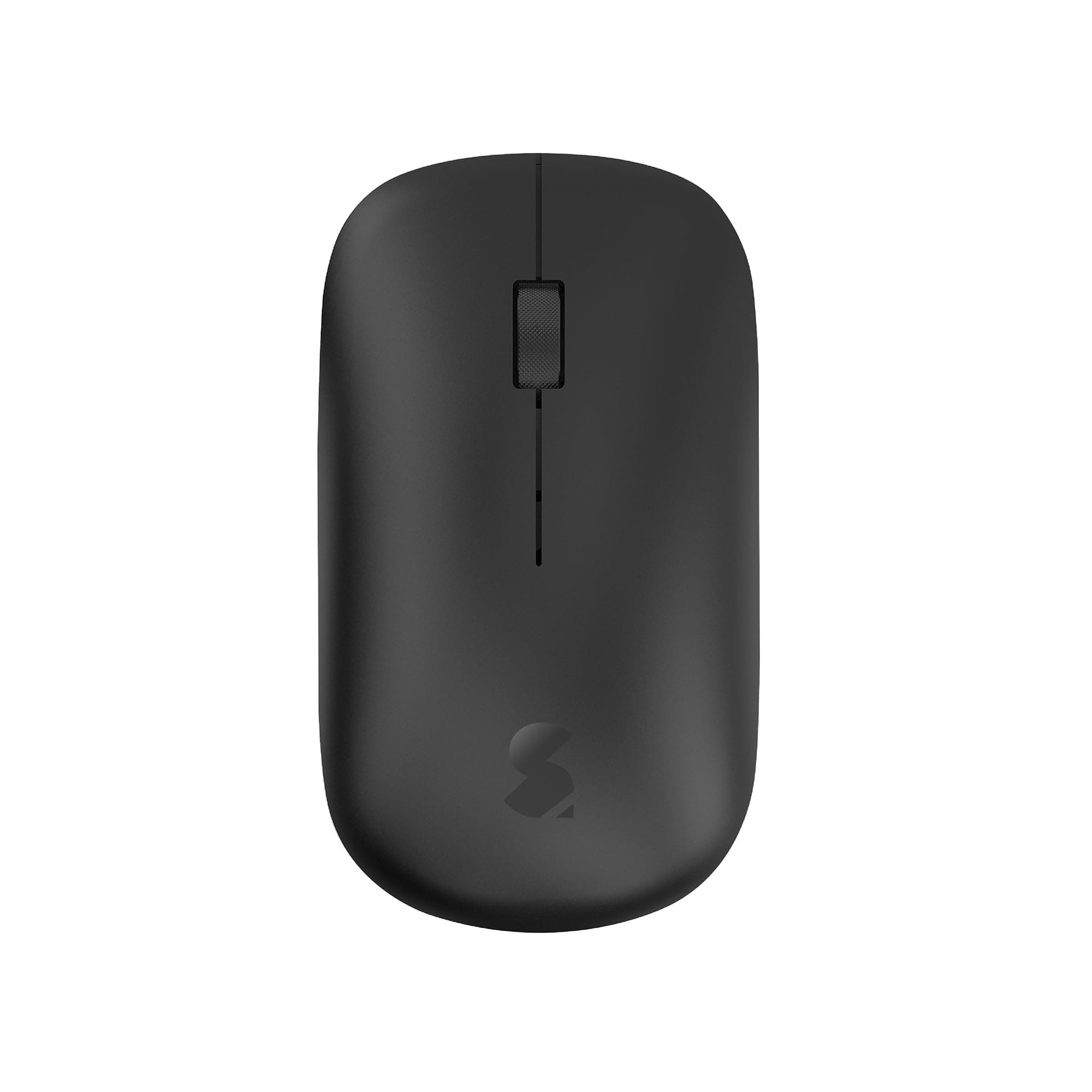 styletech Silent Multi-Mode Bluetooth Wireless Mouse for PC & Mac - Black