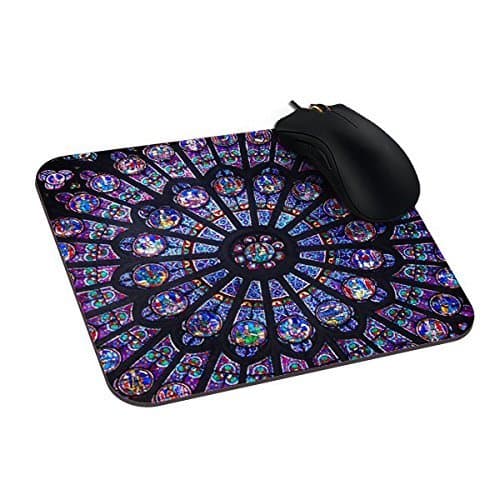 Notre Dame Rose Window Mouse Pad