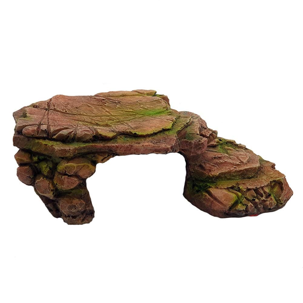 Norgail Turtle Platform - Rectangular Aquarium Fish Tank Adjustable Turtle Basking Platform Reptile Resting Terrace Tortoise Climbing Platform