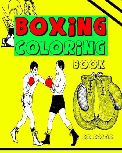 Boxing Coloring Book