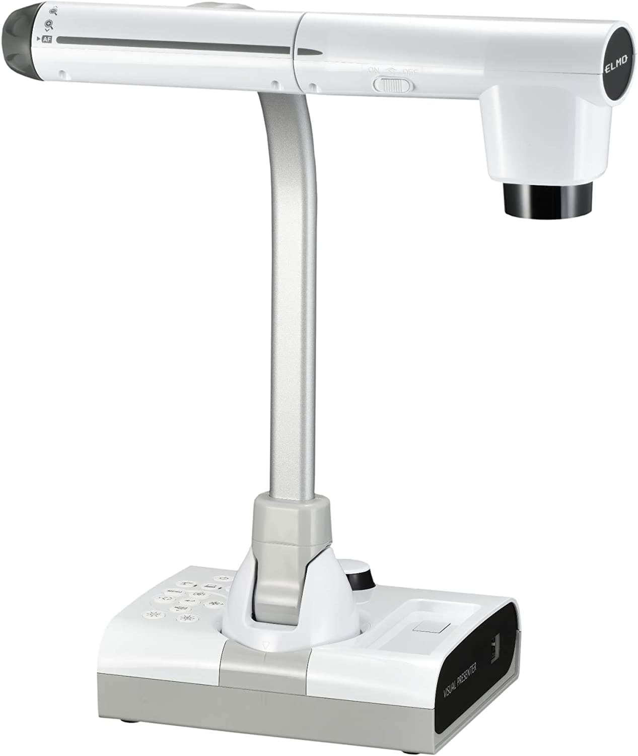 1379 Model TT-12W STEM-CAM Visual Presenter, Document Camera with 192x Zoom (12x Optical/16x Digital), 1/2.3" CMOS Sensor, 3.4 Megapixel, 30 Fps, HDMI in/Out, RGB, USB, Ethernet, Wi-Fi