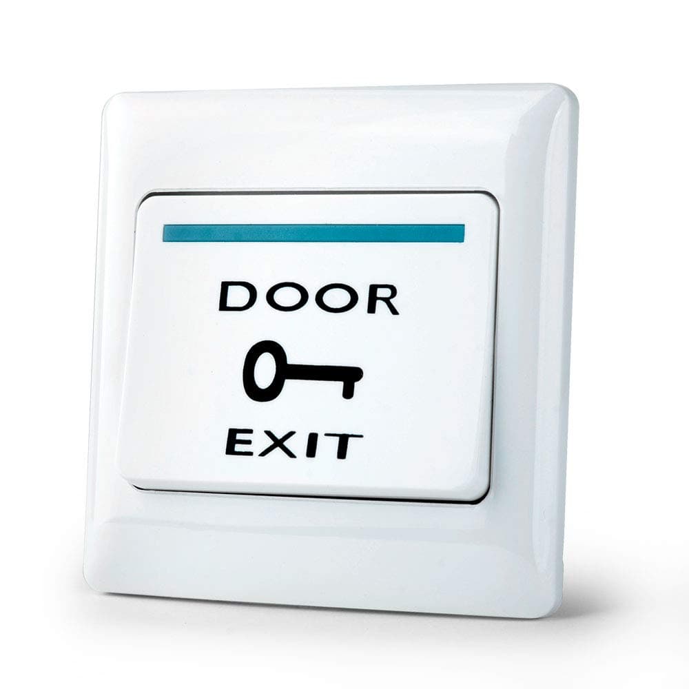 NN99 DC12V Waterproof Door Exit Button Release Switch NO/NC/COM Output Push Button to Exit for Home Lock System (E6)