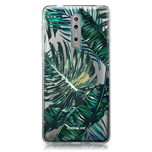 CASEiLIKE Nokia 3 case, Tropical Palm Tree 2238 Pattern TPU Case Bumper Snap-on Back Cover for Nokia 3