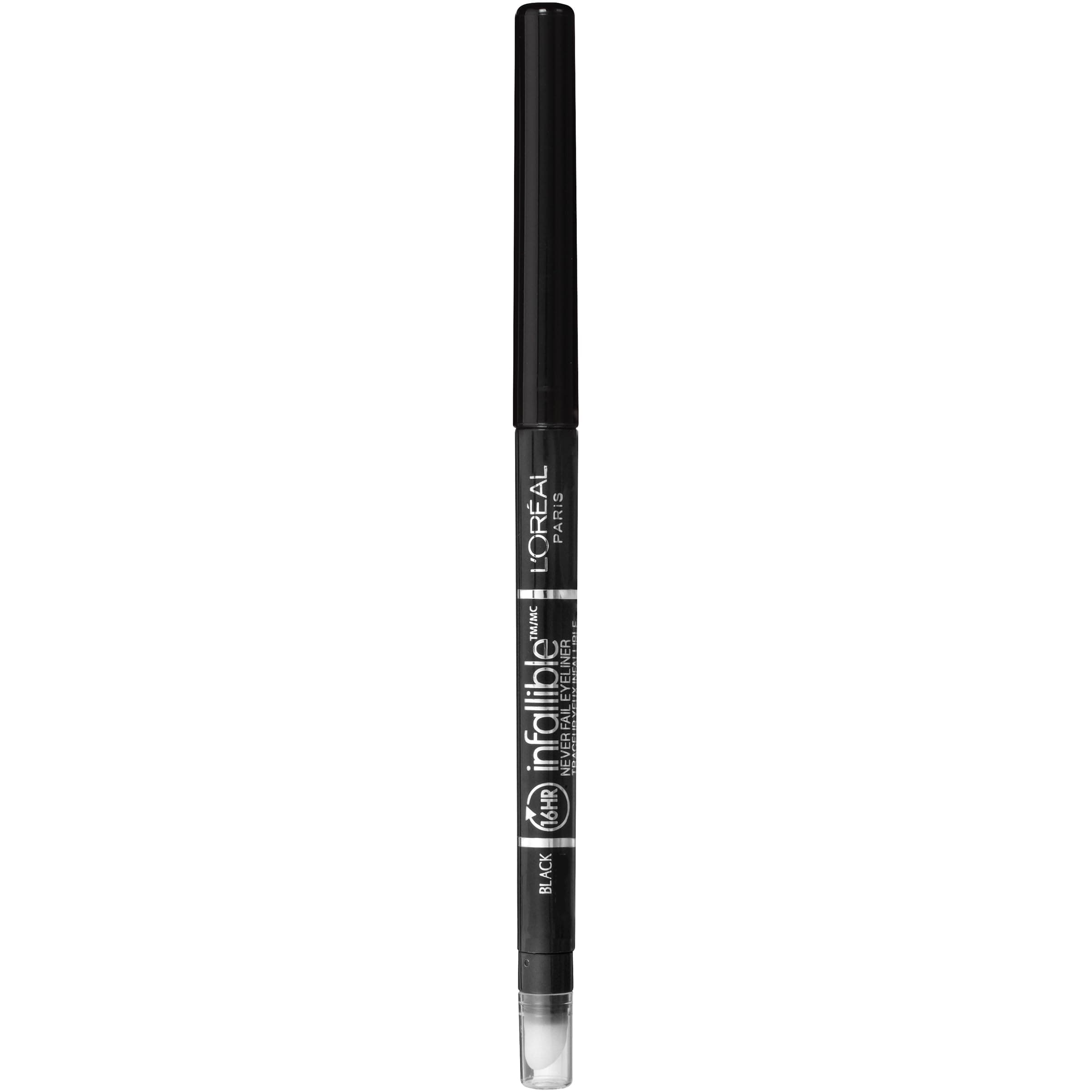 Makeup Infallible Never Fail Original Mechanical Pencil Eyeliner with Built in Sharpener, Black, 0.008 oz., 1 Count