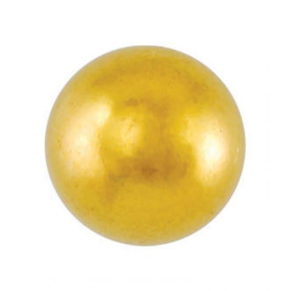 StudexSensitive Regular Plain Traditional Gold Plated Stud Earrings - 5mm Ball