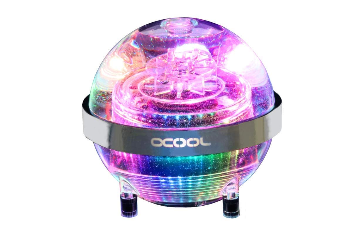 Eisball RGB Plexi mit VPP755 | ink. Eispumpe VPP755 V.3