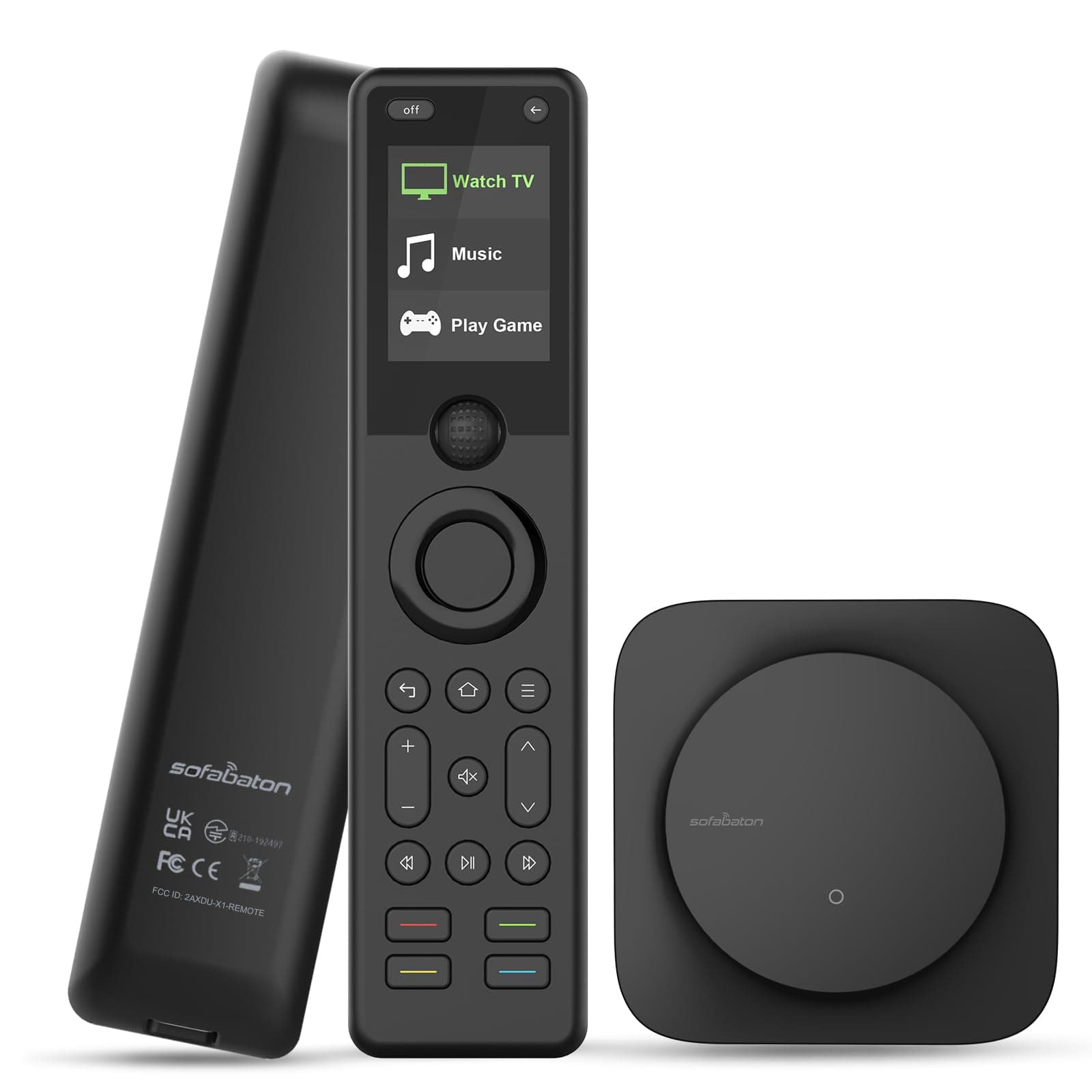 SofaBaton X1S Universal Remote, All in One Universal Remote Control with Hub & APP, One-Touch Activities, Compatible with 60+Devices, IR/Bluetooth/WiFi/Alexa/Google Assistant, Raise to Wake