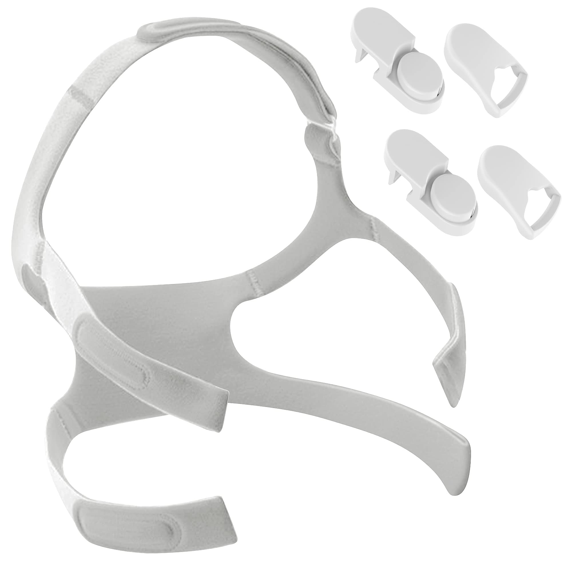 TUSOA Soft Headgear Compatible with Amara View Strap, Only Include 1PC Replacement Headgear (Large) and 4PCS Clips, Comfortable and Lightweight