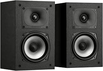 Monitor XT15 High-Resolution Compact Bookshelf Loudspeakers, Hi-Res Certified Performance, Dolby Atmos Certified & DTS:X Compatible, Black