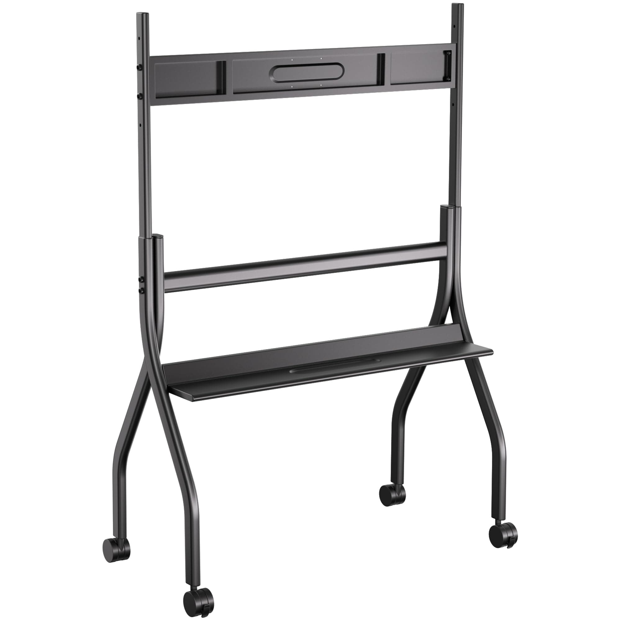 Biling Portable Stand for 55" - 85" Smart Board, Universal Mobile Stand with Lockable Wheels, Stable, Easy to Move, Design for Office Classroom Home