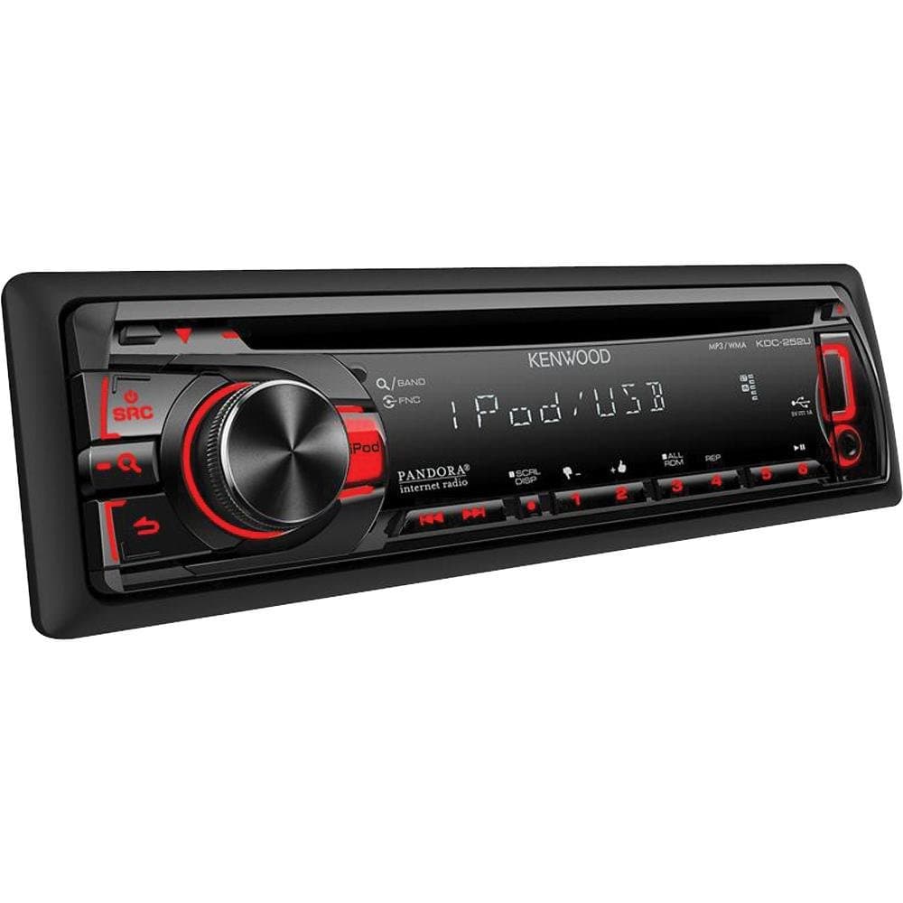 Kenwood KDC-252U In-Dash USB/CD Receiver