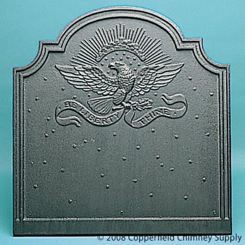 20.5" x 21.5" American Eagle Fireback