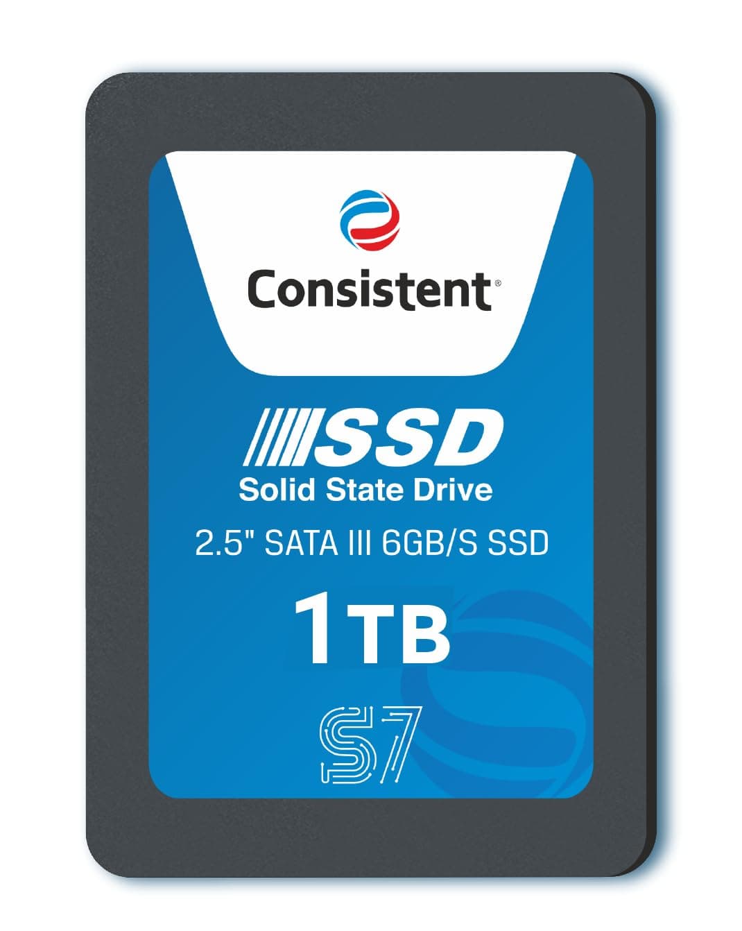 Consistent 2.5 1 TB SSD with SATA III Interface, 6Gb/s,Read/Write Speed Upto - 570/500 MB/s, 5 Years Warranty.