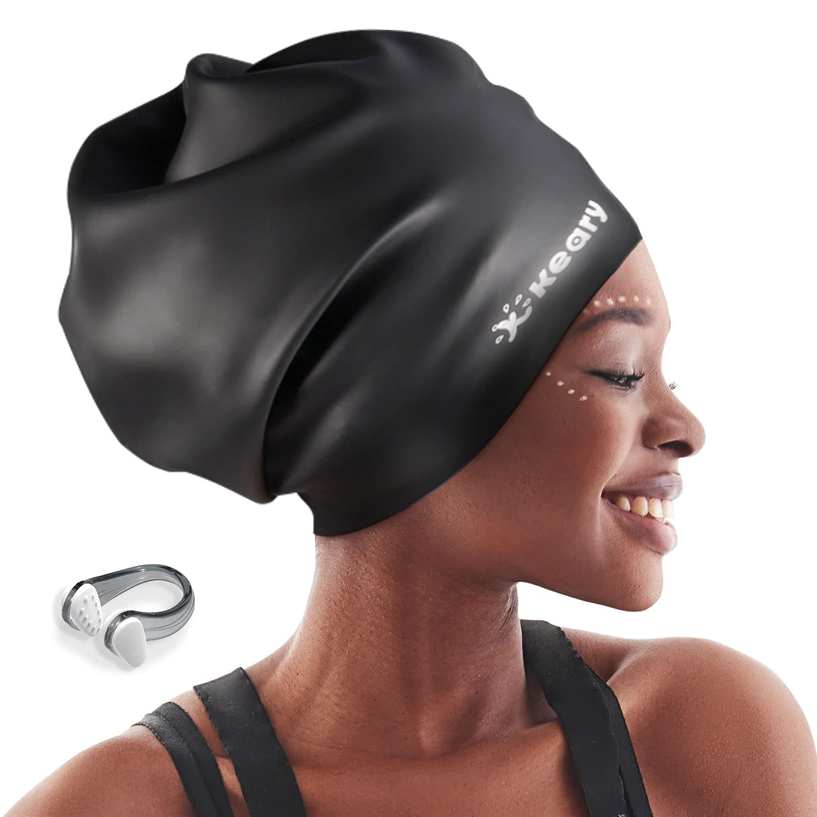 Extra Large Swim Cap for Braids