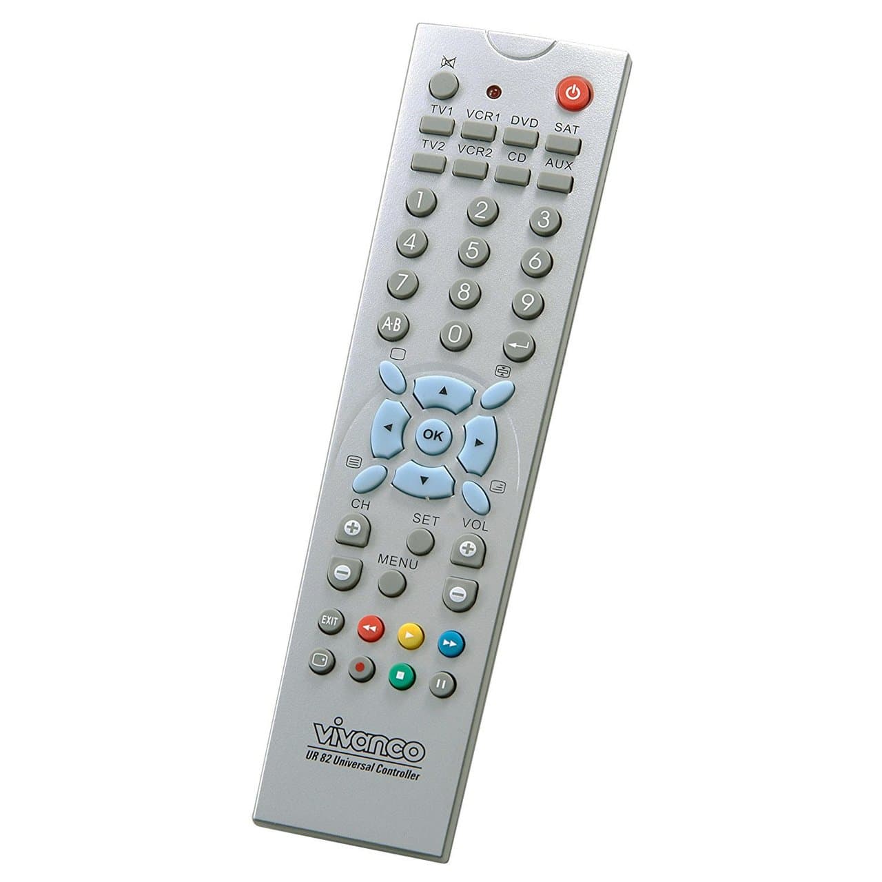 Vivanco Universal Remote Control Silver