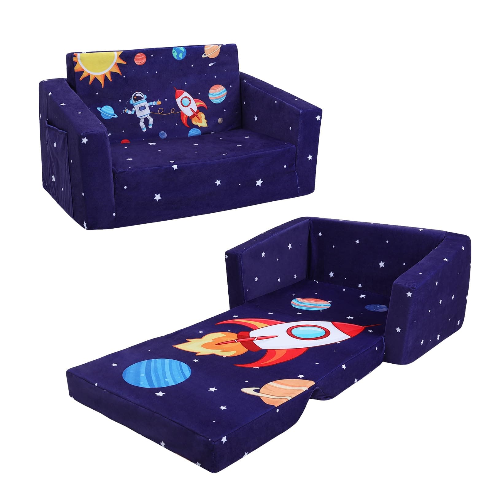 Astronaut Rocket Kids Sofa