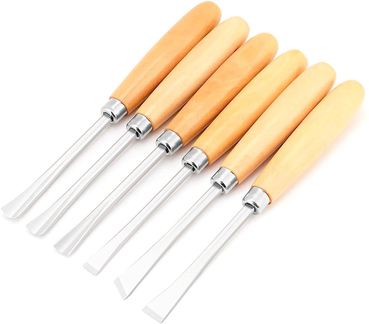 Heavy Duty 6 Pcs Wood Carving Chisel Set For Home & Professional Use
