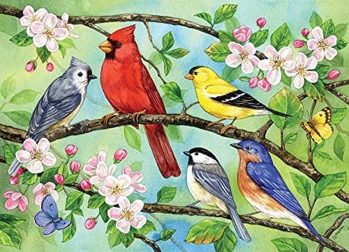 Bloomin Birds Jigsaw Puzzle