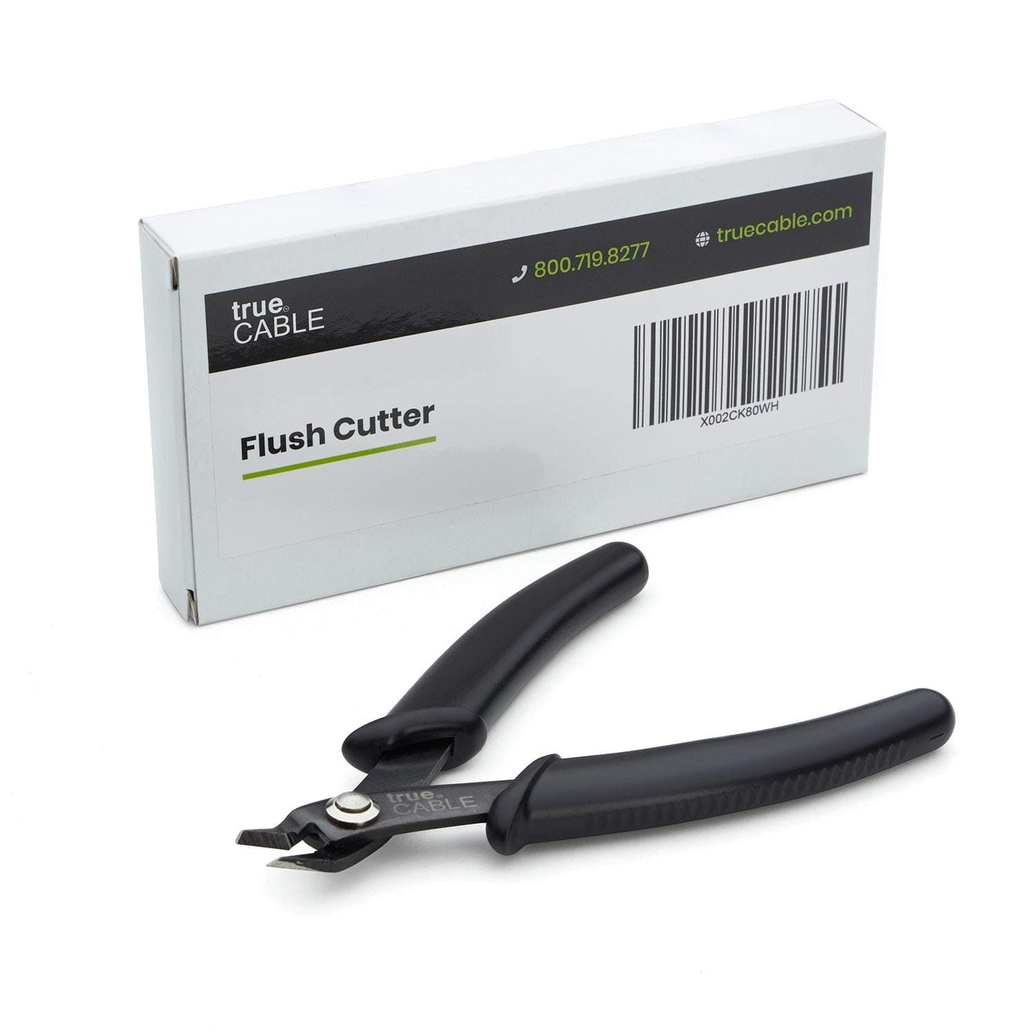 Precision Sharp Flush Cutter, 5” Side Cutting Pliers, Hardened Carbon Steel Tool, Durable Construction, Cut Wire Up To 16 AWG