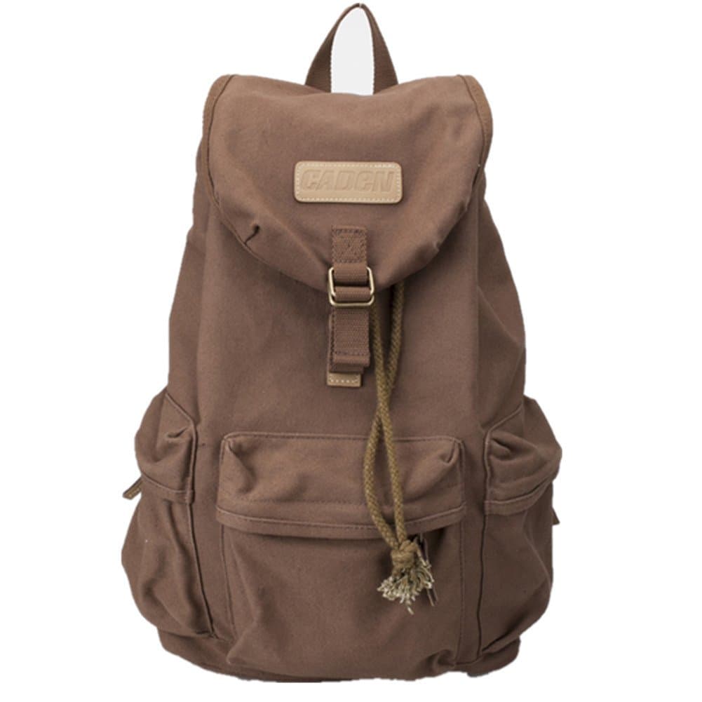 Canvas Backpack Digital Camera Gadget Organizer Bag Shoulder Bag Case Holder for Sony Canon Nikon Olympus - Waterproof,Multi-compartments,Carry Handle STCB006 By Sistel Retail Packing