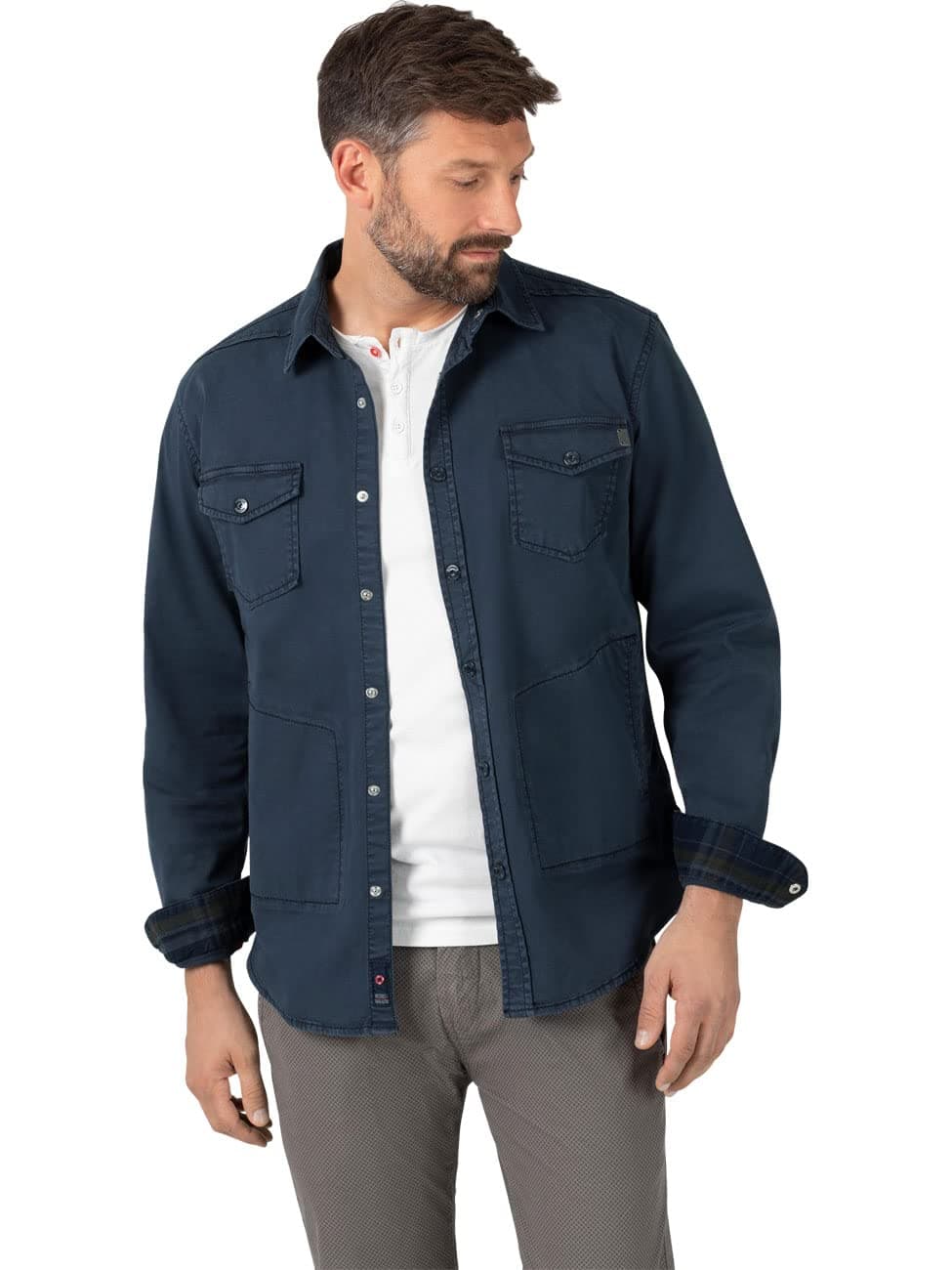 Men's Canvas Overshirt