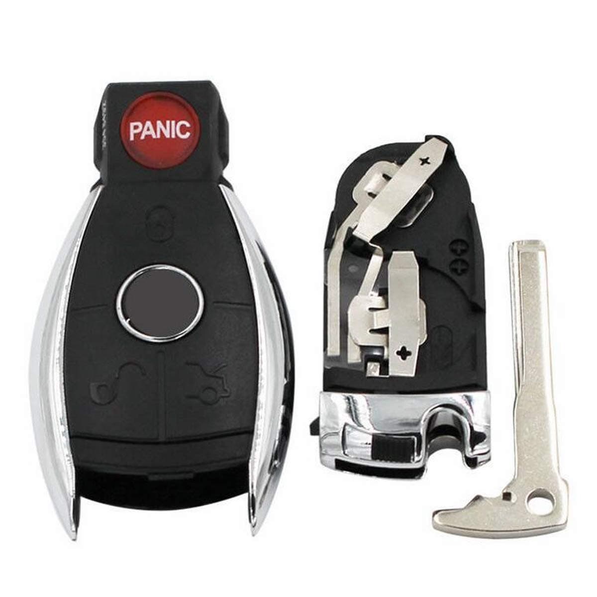 Replacement Keyless Entry Remote Fob Key Shell Case for Mercedes Benz W203 W210 W211 AMG W204 C E S CLS CLK CLA SLK Classe IYZ3312 No Chip