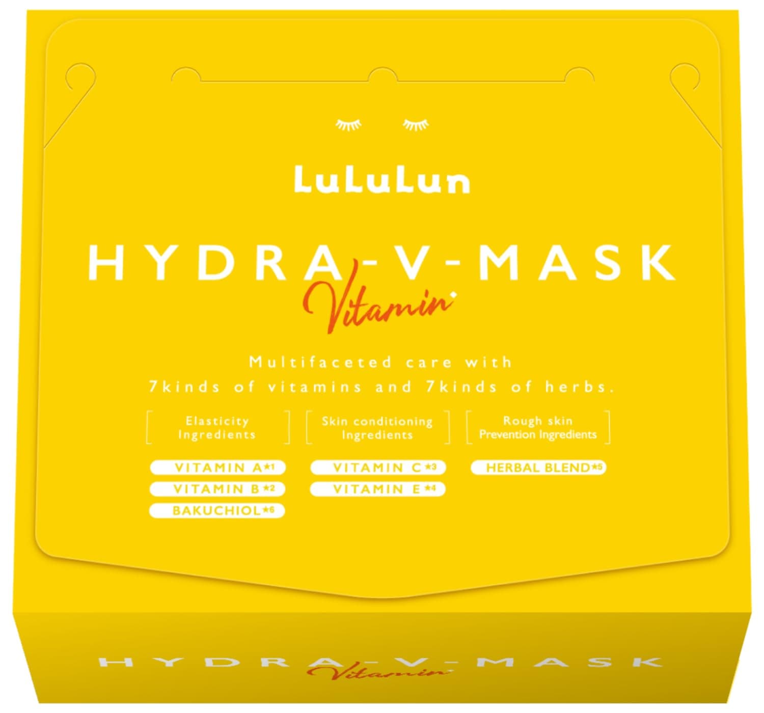 LuLuLun Hydra V Mask Face Mask, Pack of 28