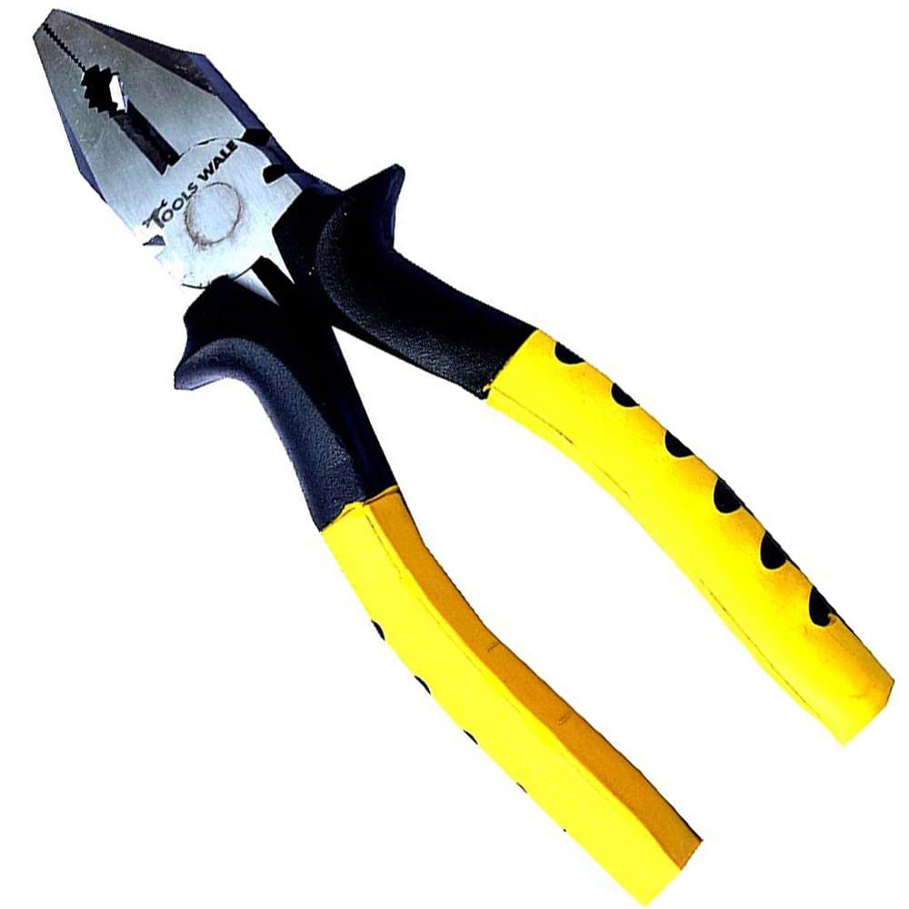 TOOLS WALE 203 mm Combination Plier Tool Coated Handle With Thick Rubber