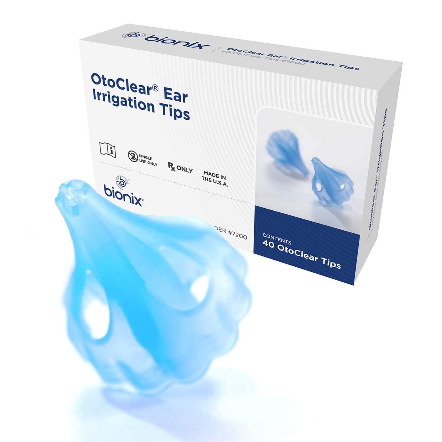 Bionix Otoclear Ear Irrigation Tips, 40 ea