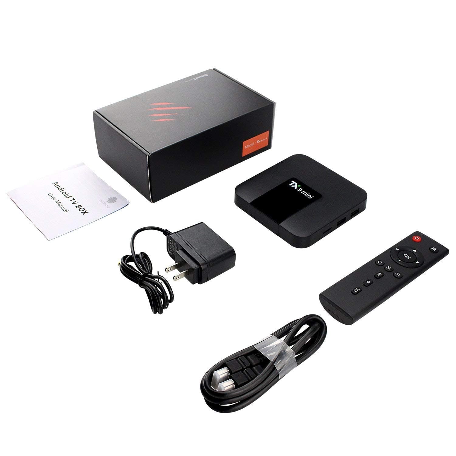 TX3 Newtech Mini TV Box Android 7.1 S905W 2.4GHz WiFi 2GB+16GB 4K Media Player UK EU