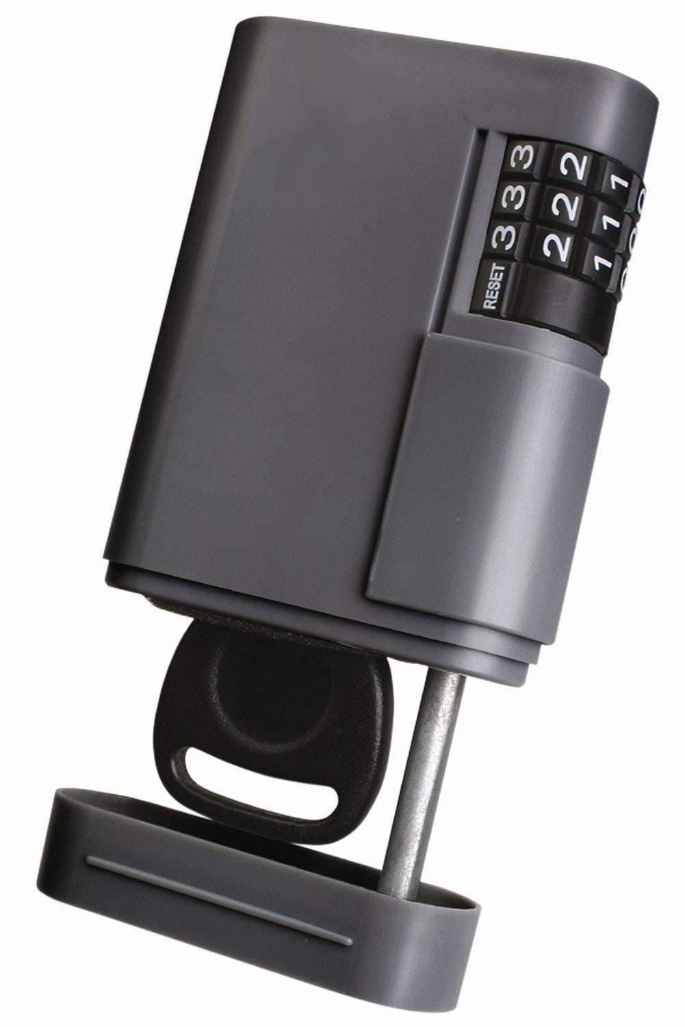 Kidde Locking Stor-A-Key Combination Key Ring Box with Magnet - Dark Grey