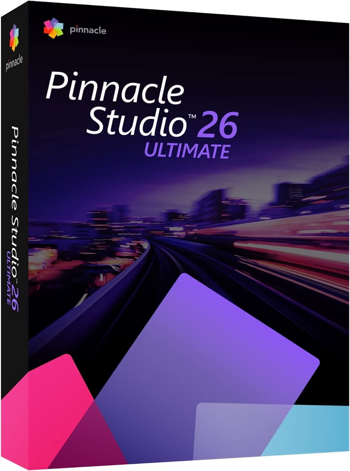 Corel Pinnacle Studio 26 Ultimate, Video Editing Software, Mail Delivery