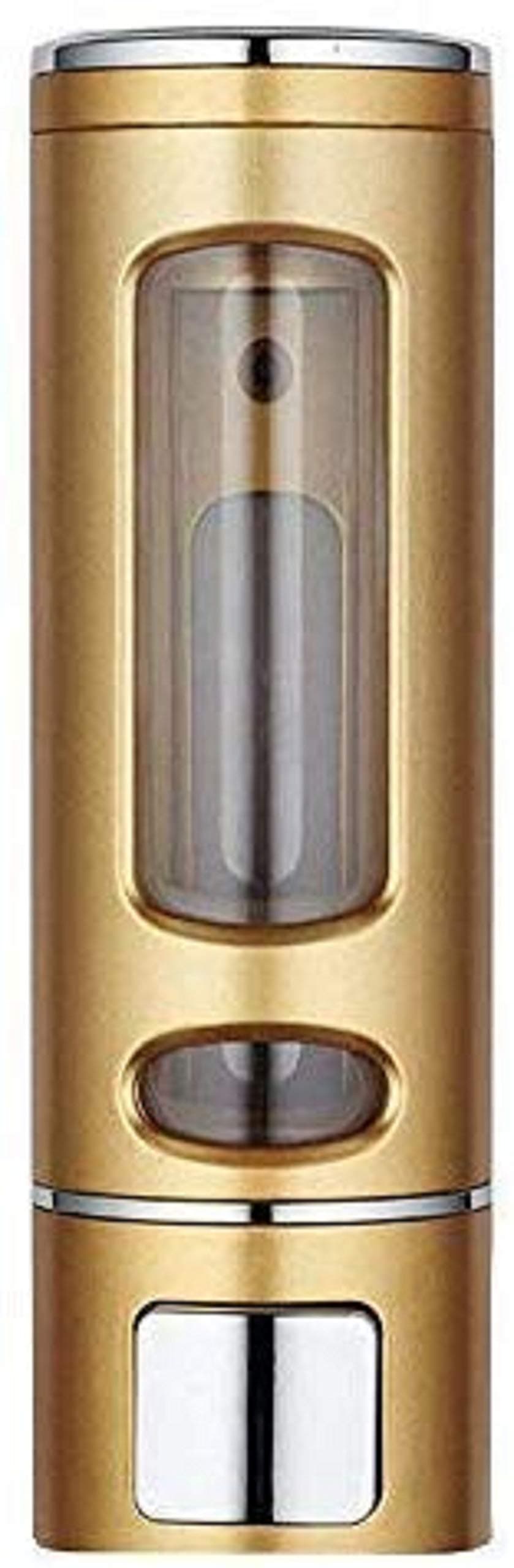 Supreme Bazaar 400ml Wall Mounted ABS Plastic Liquid Soap Dispenser for Bathroom/Kitchen/Soap/Shampoo/Hand Wash/Gel/Liquid Soap/Conditioner/Sanitizer (Copper) (Pack of 1)