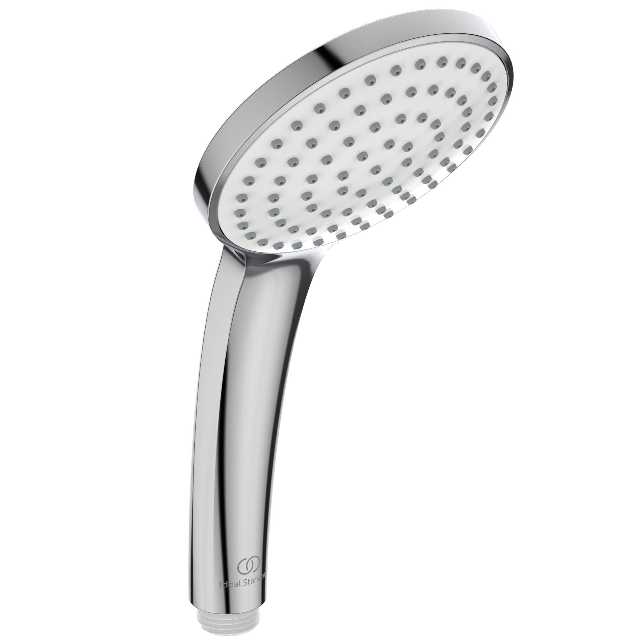 – Idealrain Low-aerosol 1-Function Hand Shower, Water-Saving Shower Head for Incomparable Shower Moments, EasyClean nozzles, Ø 10 cm, Chrome