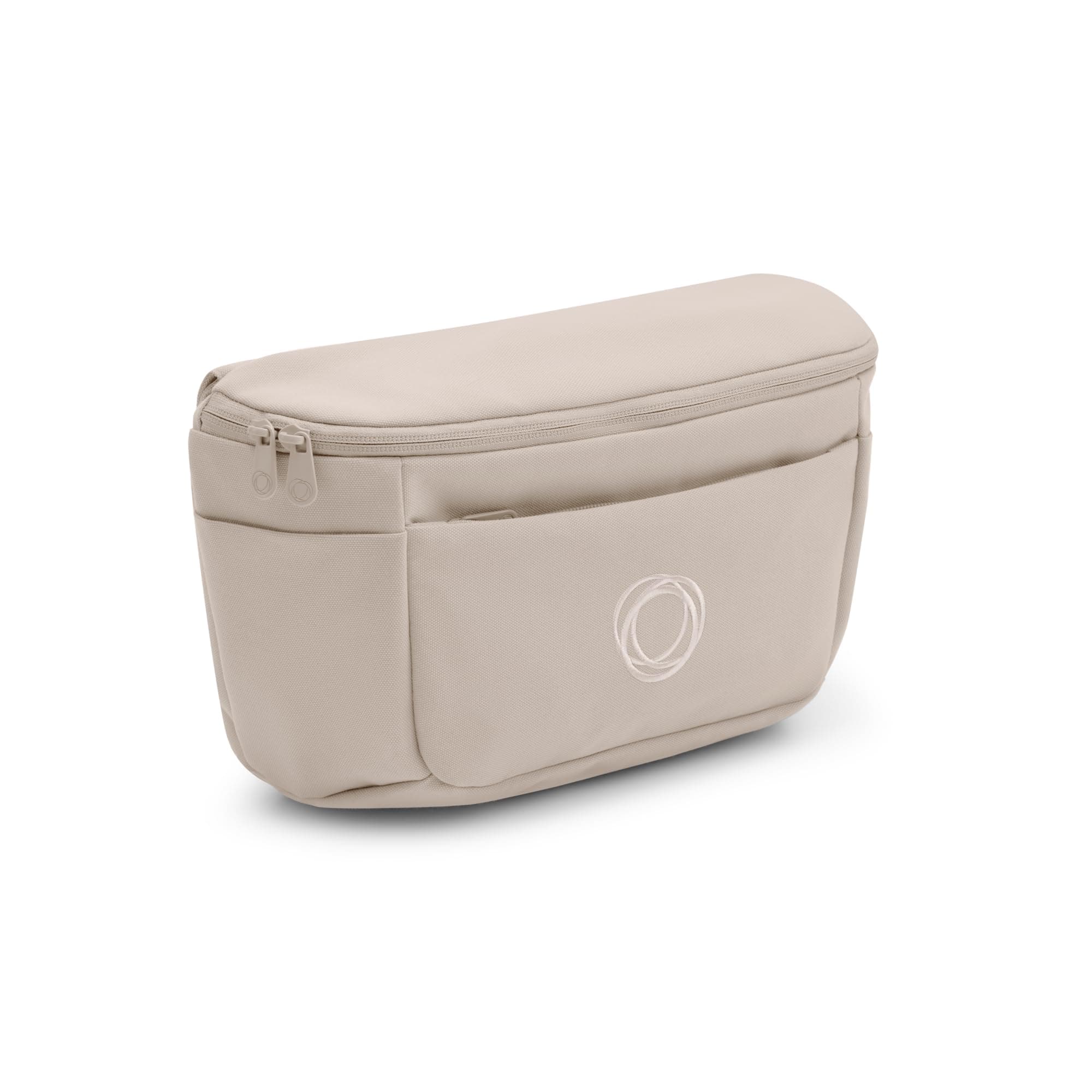 Multi-pocket Compact Pushchair Organiser with Easy Access Pockets, Must-have Accessory for All Baby Essentials in Desert Taupe