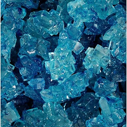 Dryden and Palmer Rock Candy Strings Blue Raspberry 1 Pound ( 16 oz ) By Nuts N More