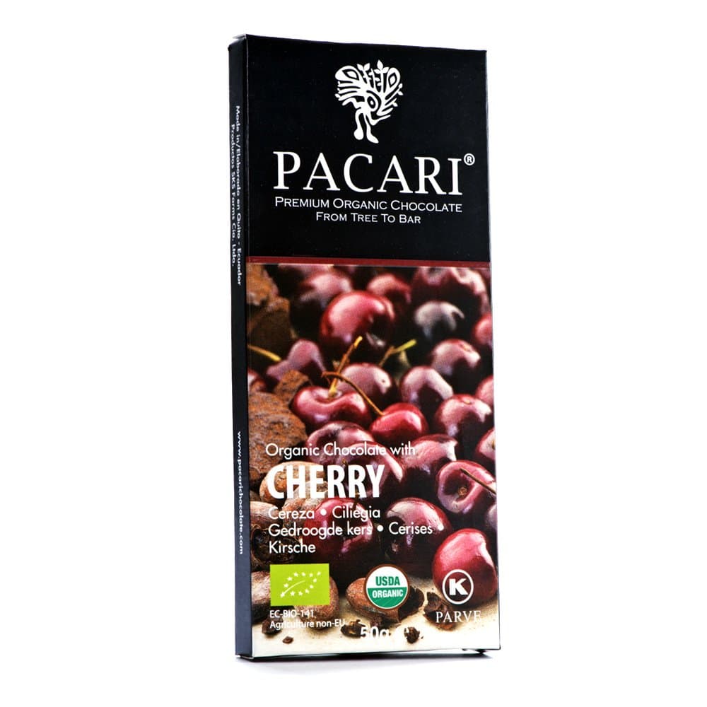 Cherry Organic Chocolate Bar