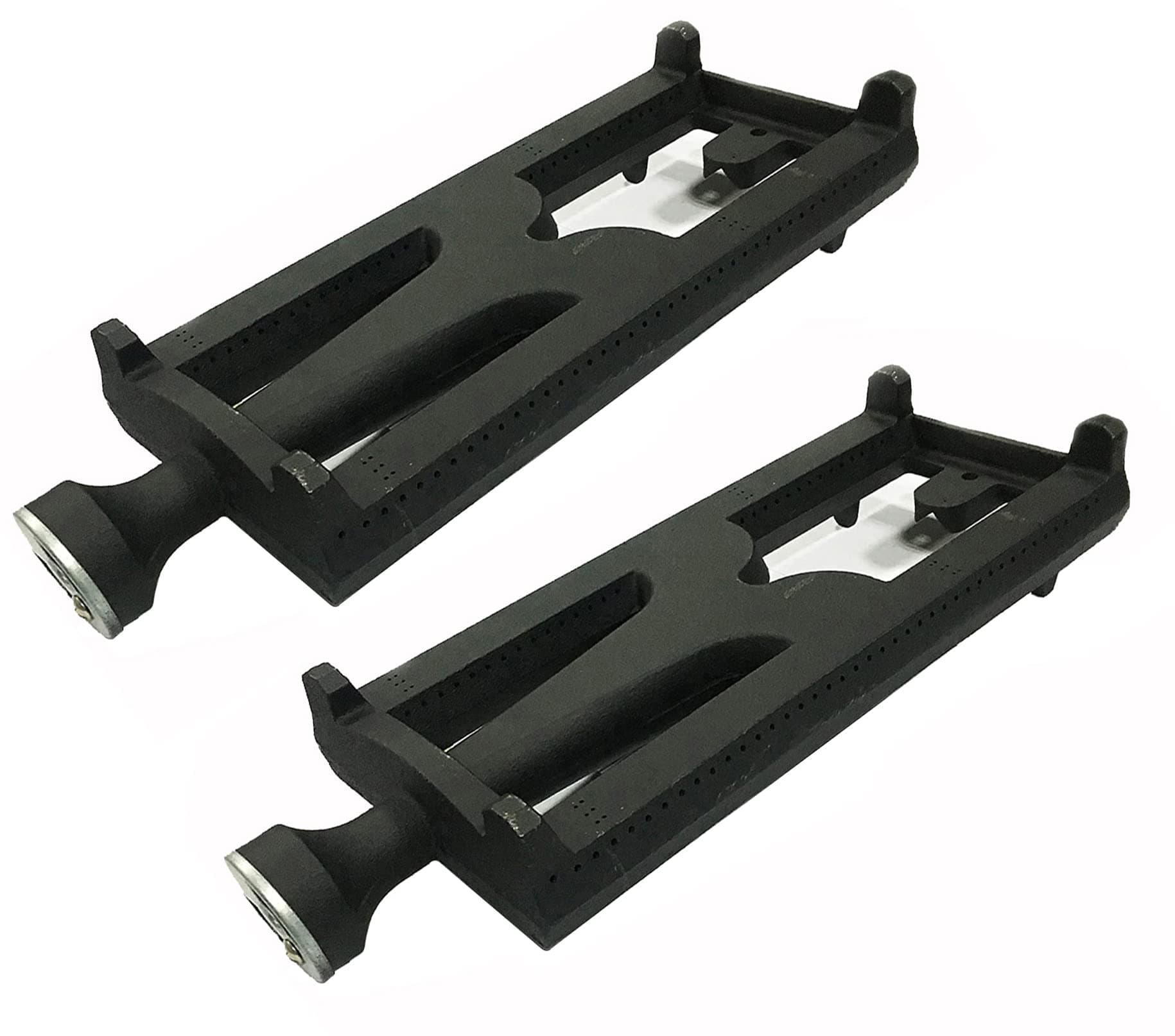 2pack Cast Iron Grill Burners, Replacement For Select DCS 27, 27 Series and Lynx Gas Grill Models (16" x 6 1/4)