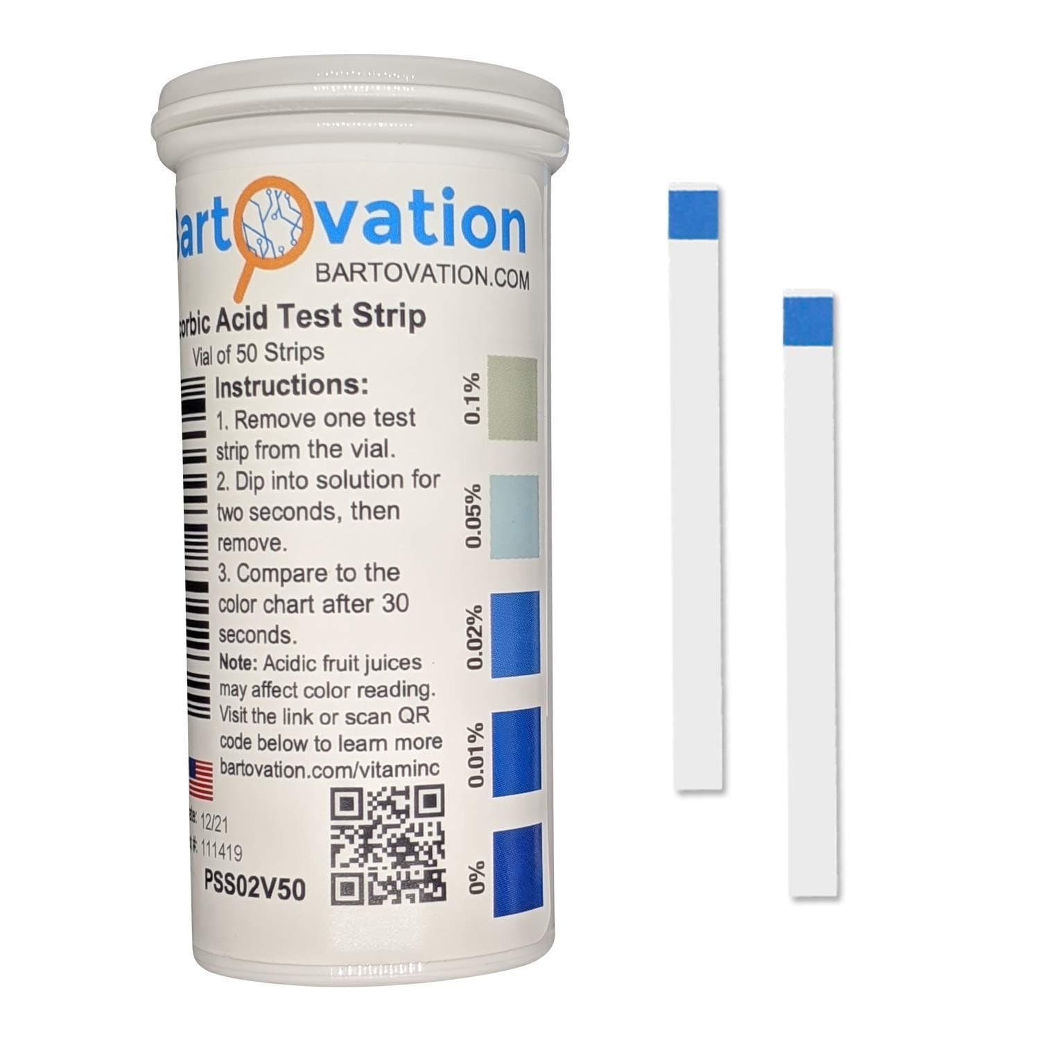 Ascorbic Acid Test Strips