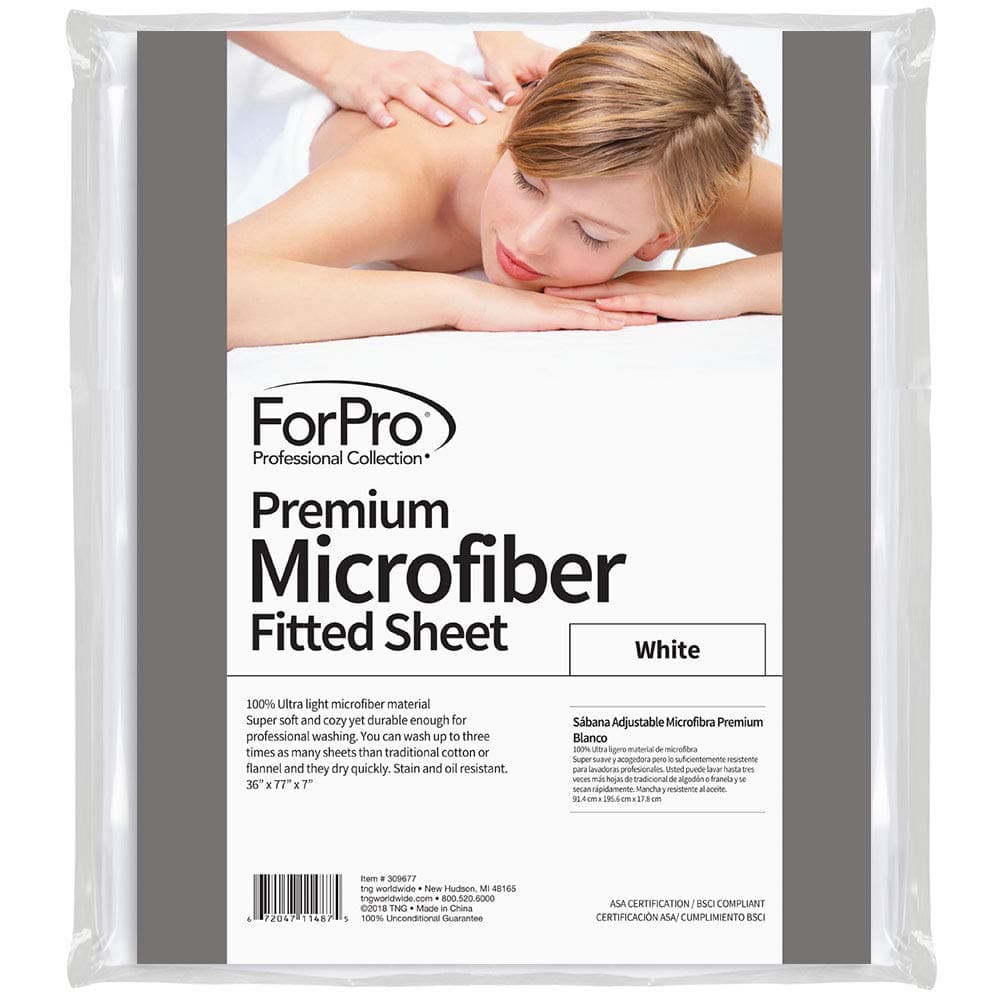 ForPro Premium Microfiber Massage Fitted Shee