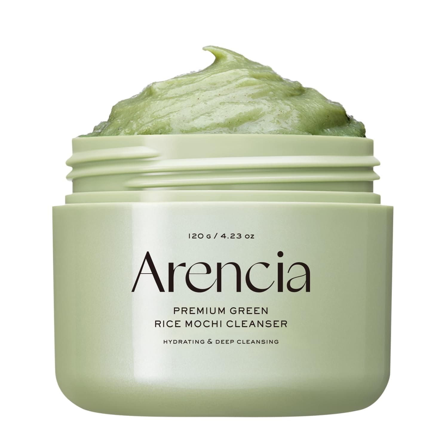 Arencia Premium Mochi Soap "Green" 120g / Korea / Facial Cleanser / Moisturizing / Exfoliating / Pore Care
