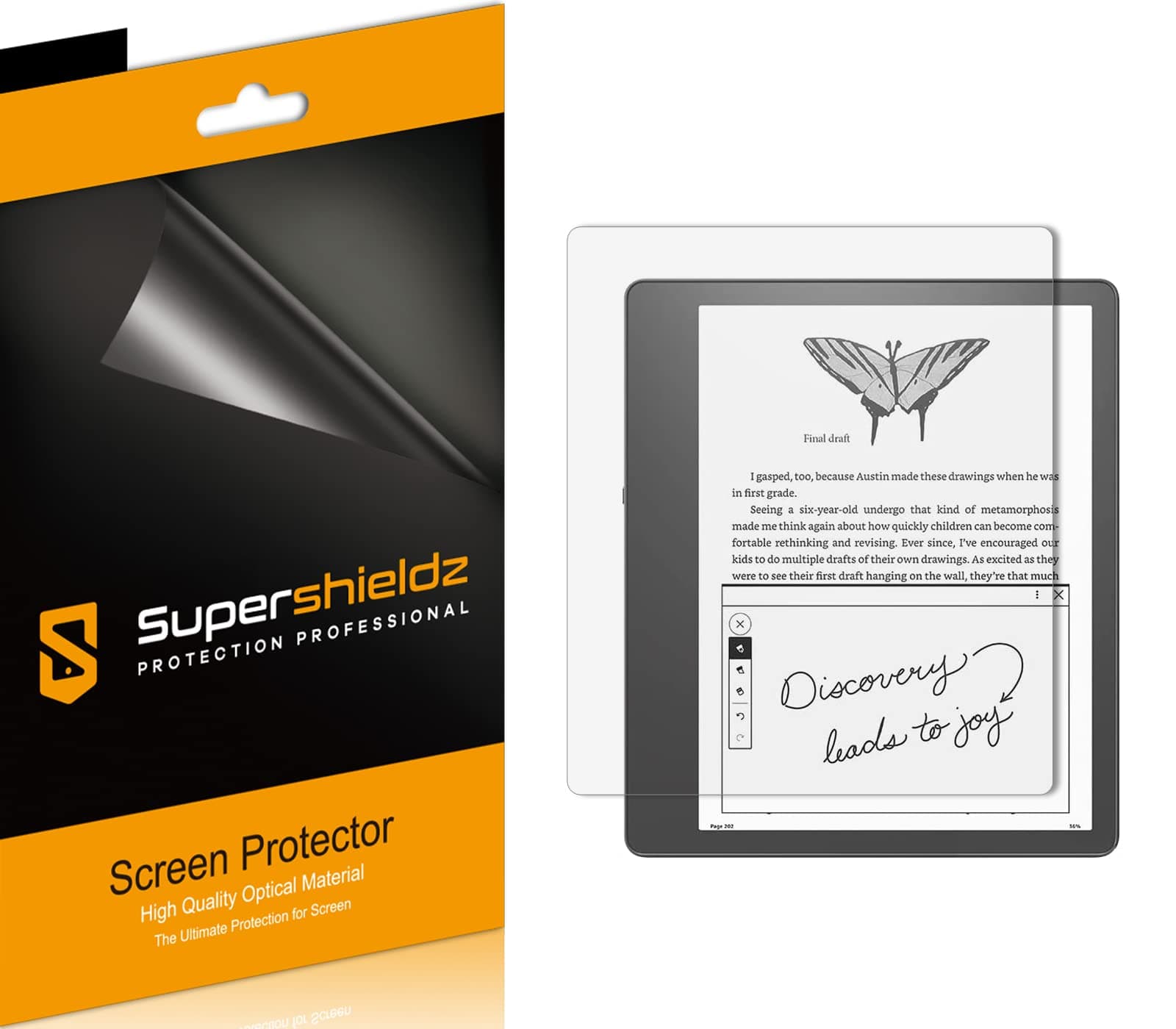 (3 Pack) Anti-Glare (Matte) Screen Protector Designed for Kindle Scribe 10.2 inch (1st Generation - 2022 Release)