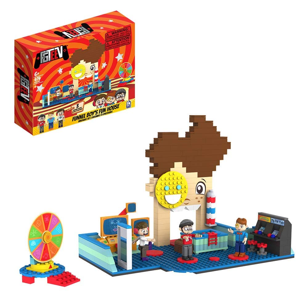 FGTeeV Deluxe Funnel Boy Construction Set