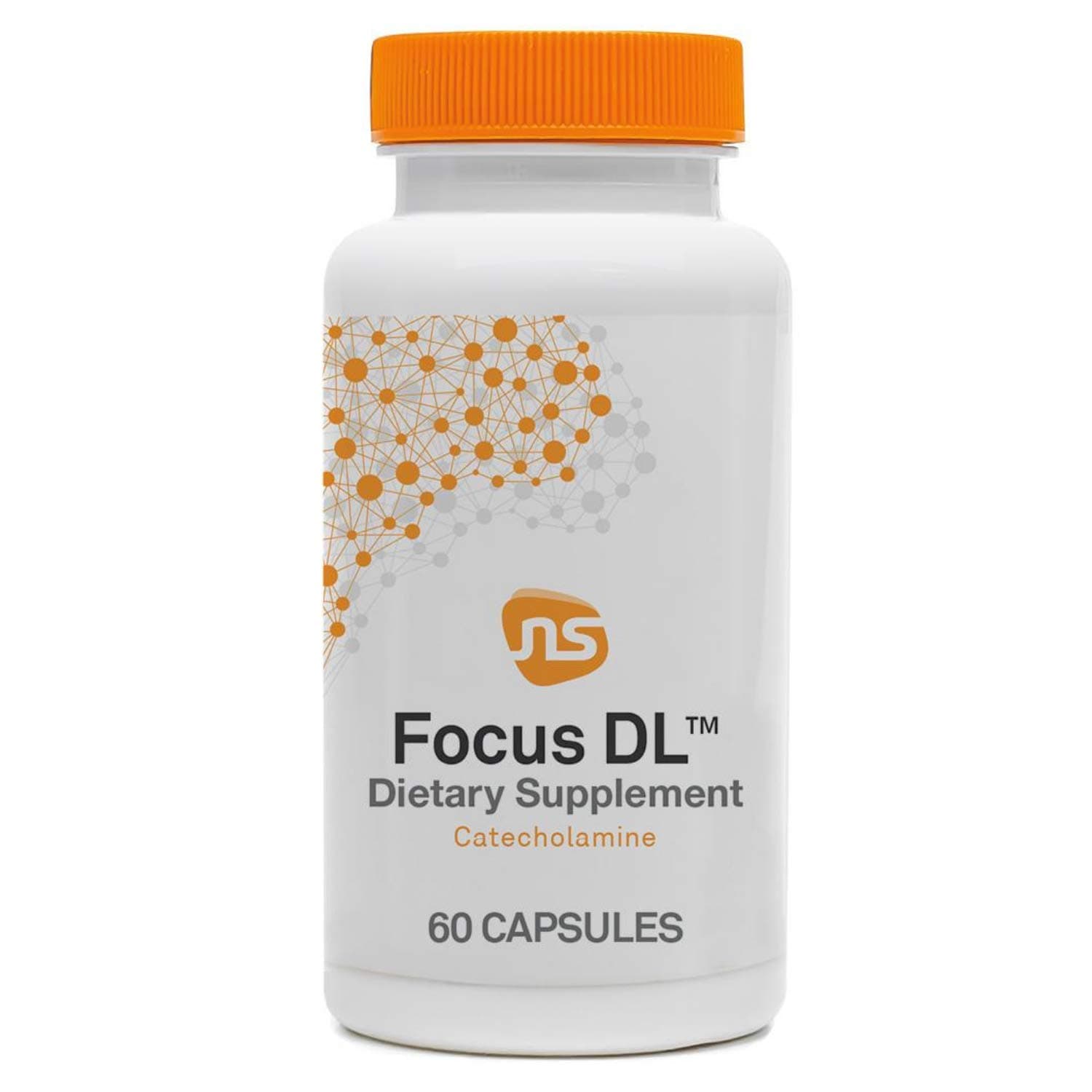 NeuroScience Focus DL Brain Supplements for Memory and Focus Support - Targeted Brain Health Supplements with 500mg of Amino Acid DL-phenylalanine - Support Attention & Productivity (60 Capsules)