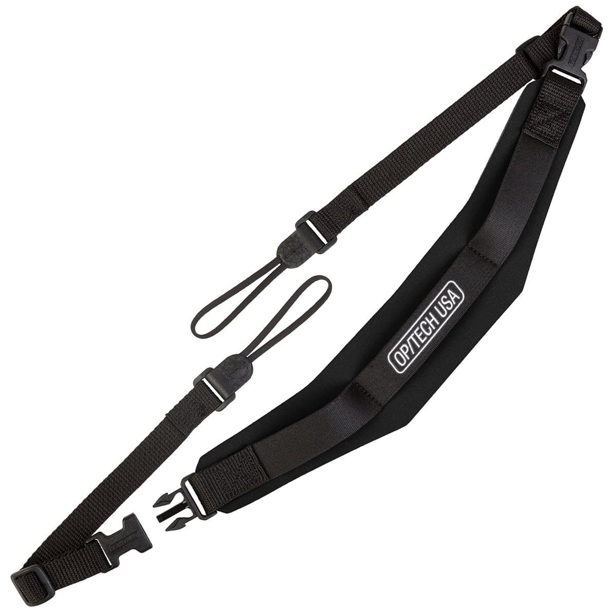 Pro Loop Camera Strap (Black) – Professional Camera Neck and Shoulder Strap with Quick Release for DSLR, Mirrorless & Binoculars - Made in USA