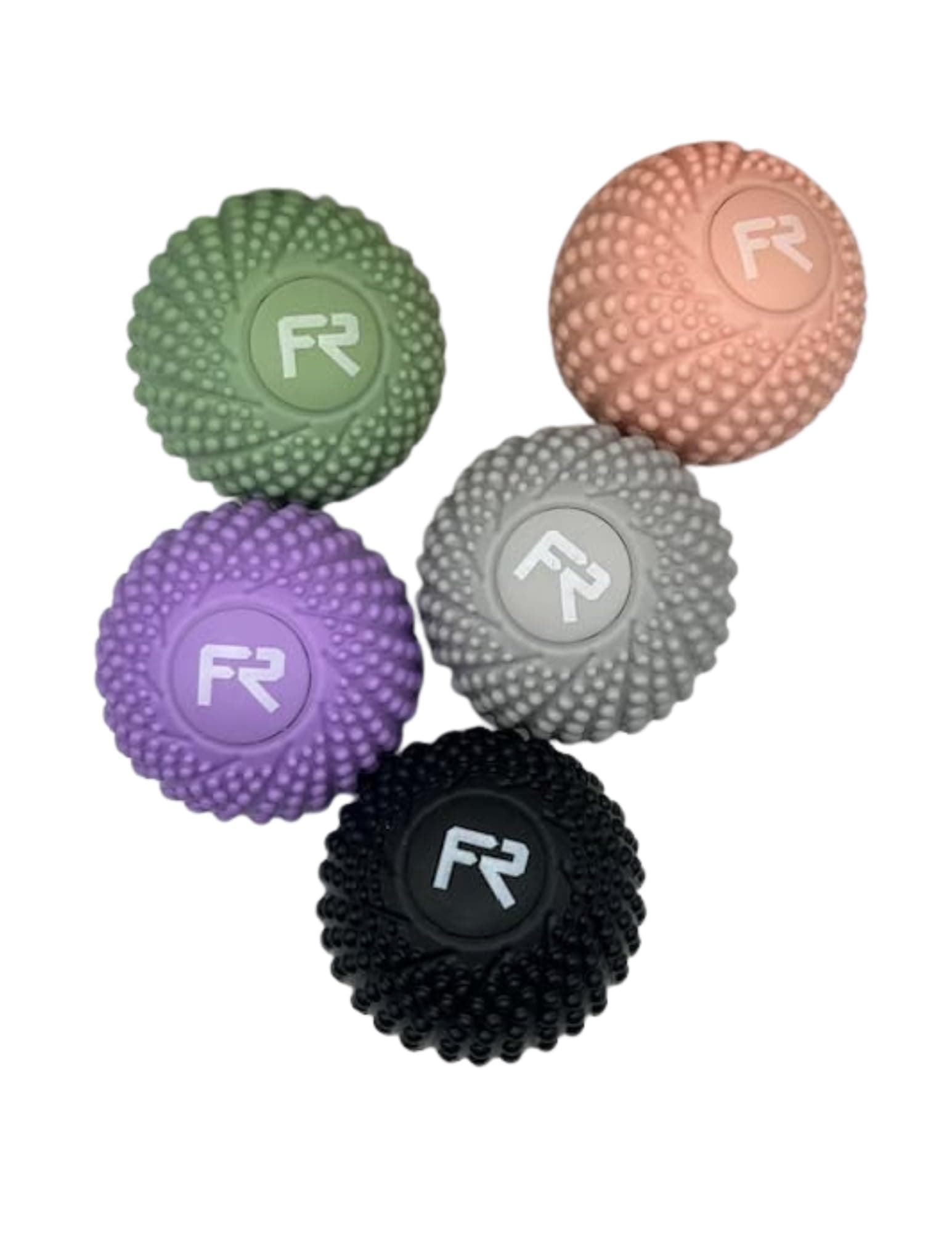 First Round Performance Spiky Massage Ball (Grey)