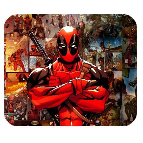 LeonardCustom- Personalized Rectangle Non-Slip Rubber Mousepad Gaming Mouse Pad / Mat- Marvel Superhero Deadpool -LCMPV152