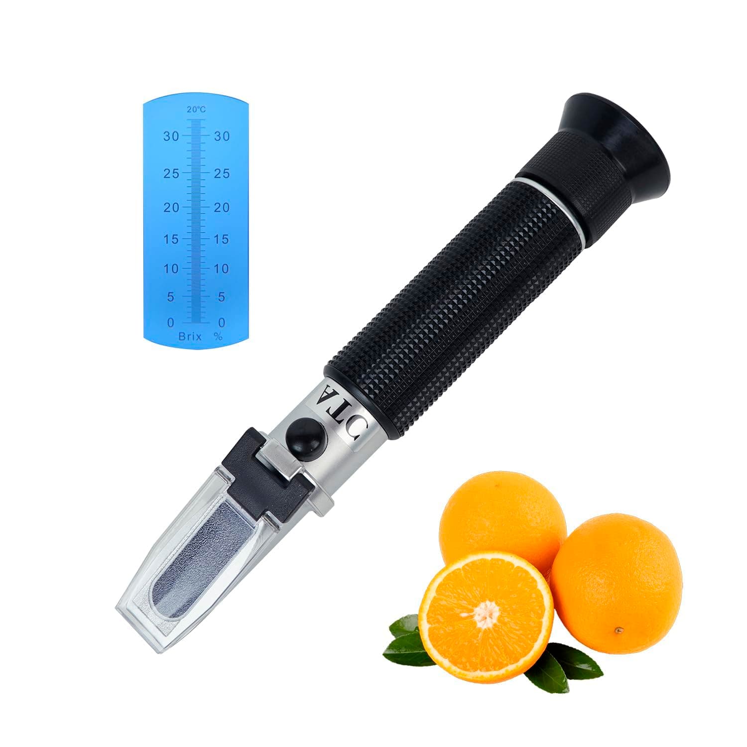 0-32% Brix Meter Refractometer with ATC, Refractometer Honey,Portable Refractometer for Honey,Digital brix Refractometer,Hydrometer in Wine Making, Homebrew kit for Sugar Content Test